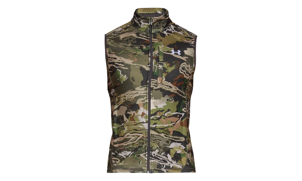 Off Grid Zephyr Fleece Camo Vest "Forest Camo / White" 1316864 940