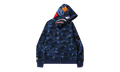 Color Camo Shark Full Zip Hoodie "Navy" 1H70 115 008 NAVY