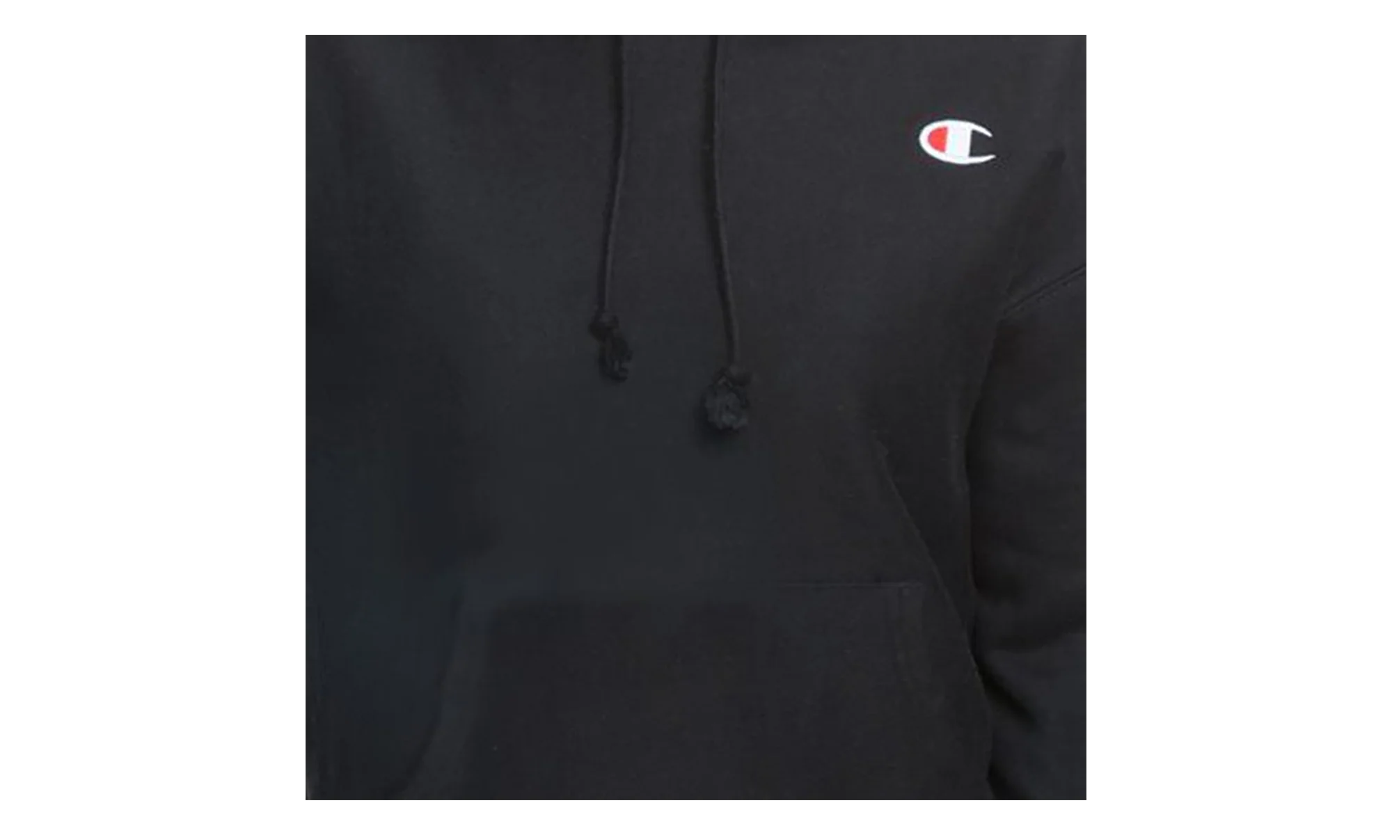 Reverse Weave C Logo Regular Fit Pullover Hoodie WMNS "Black" GF757 003