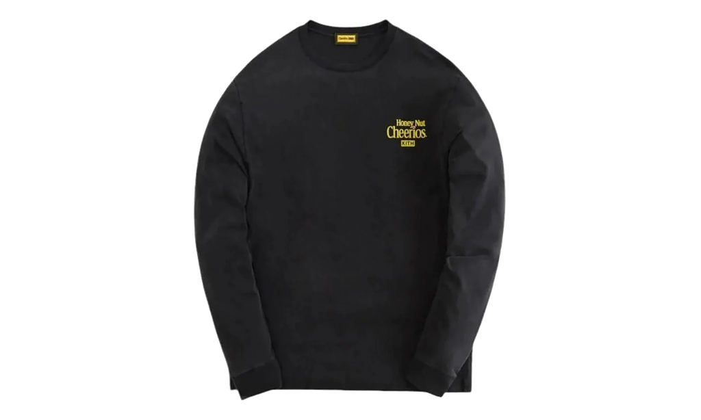 Cheerios Cereal Box Longsleeve Tee "Black" KITH86