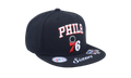 NBA Front Loaded Snapback Cap "Philadelphia 76ers - Black" HHSS2998 P76YYPPPBLCK