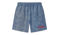 Denim Graphic Nylon Short "USA" KB2804
