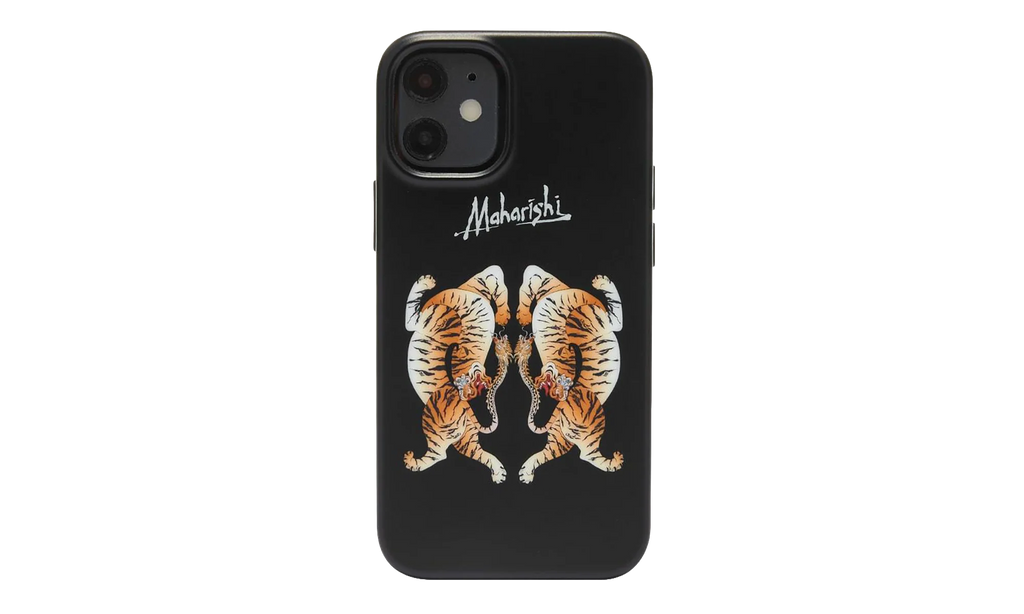Iphone 12 Pro Max Phone Case "Heart Of Tigers - Black" 95 MSI 3004