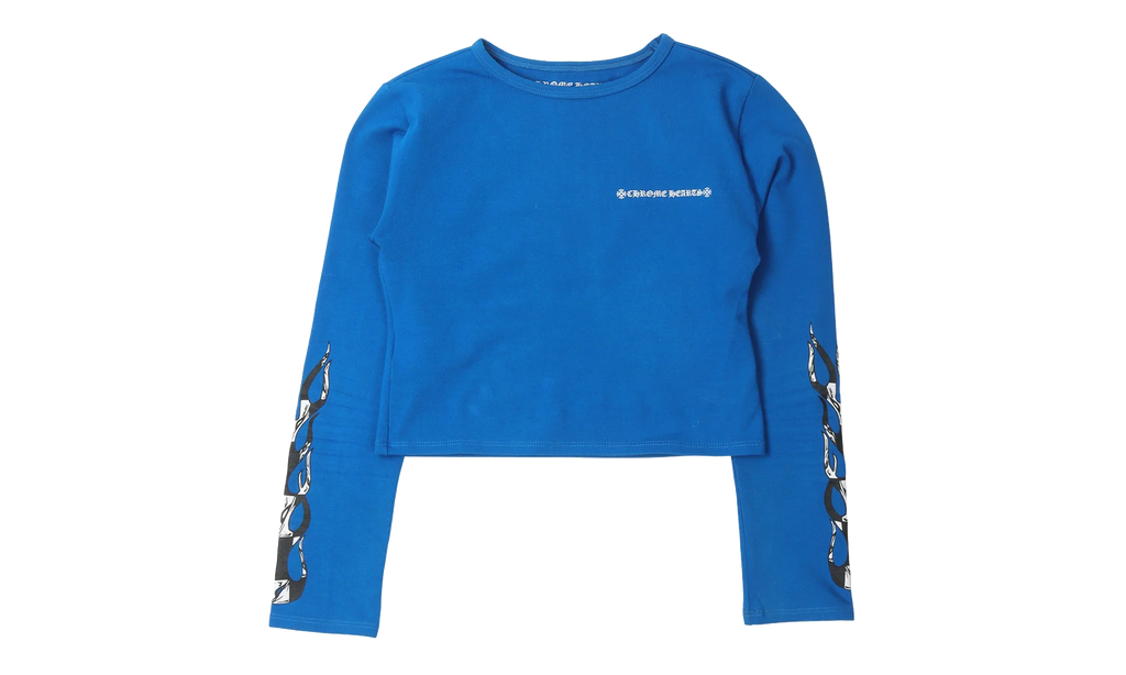 Matty Boy Crop Shirt "Blue" CHRM0765