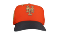 59FIFTY New York Mets 2000 World Series Fitted Hat "Orange / Gray" NE184