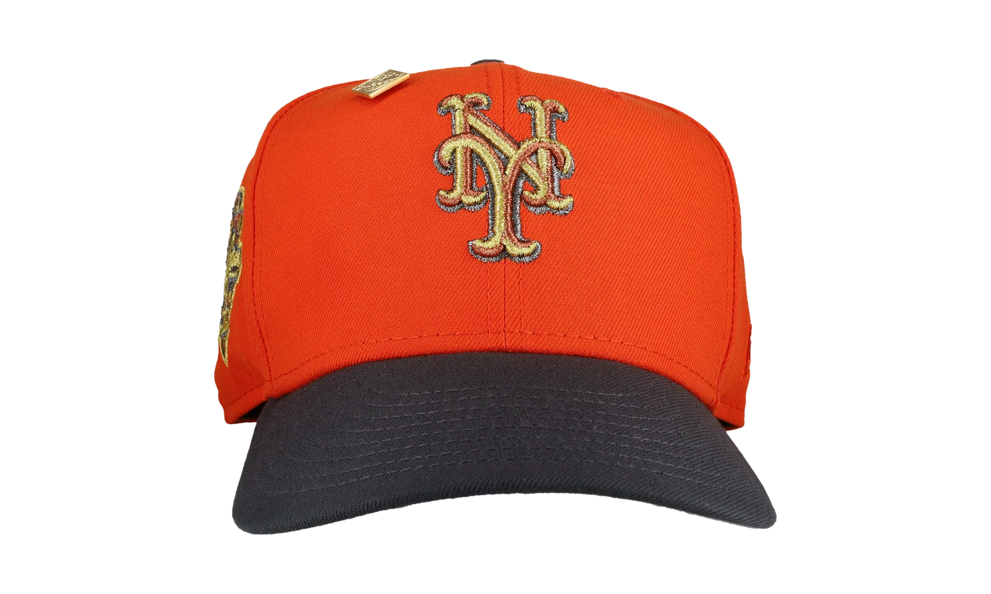 59FIFTY New York Mets 2000 World Series Fitted Hat "Orange / Gray" NE184