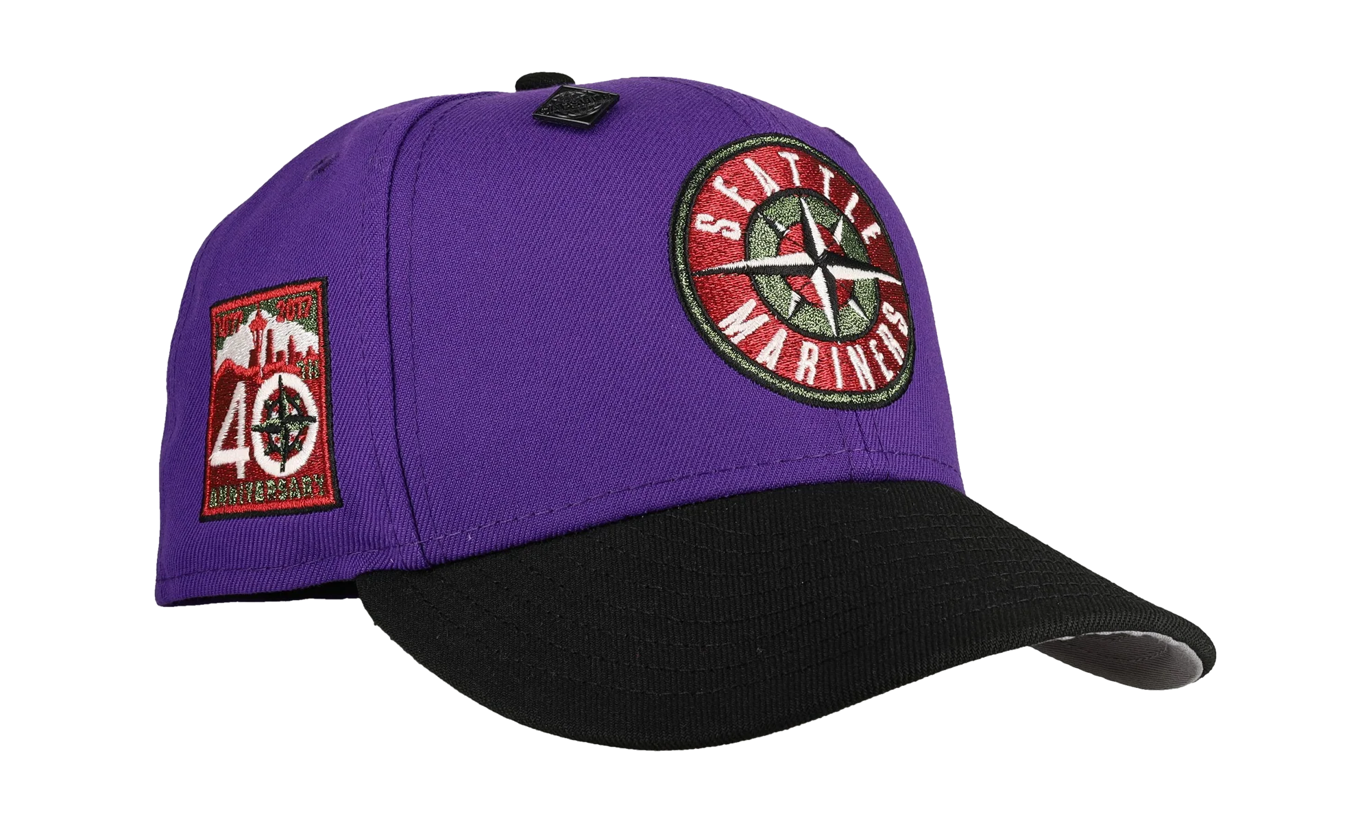 59FIFTY Seattle Mariners 40th Anniversary Fitted Hat "Purple Shock" NE377
