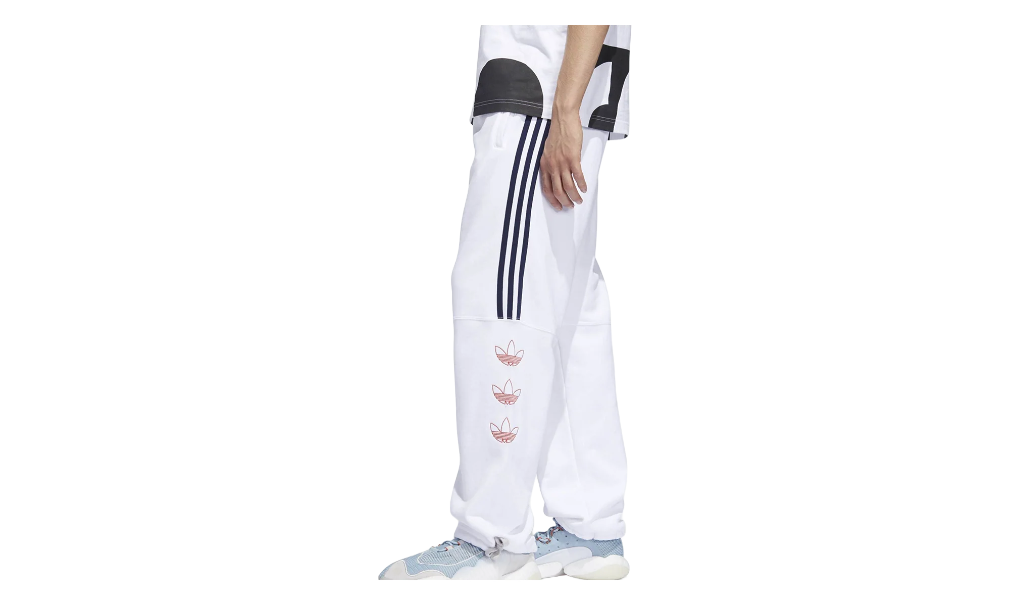 Originals Tourney Trefoil Sweat Pants "White / Raw Amber" DV3148