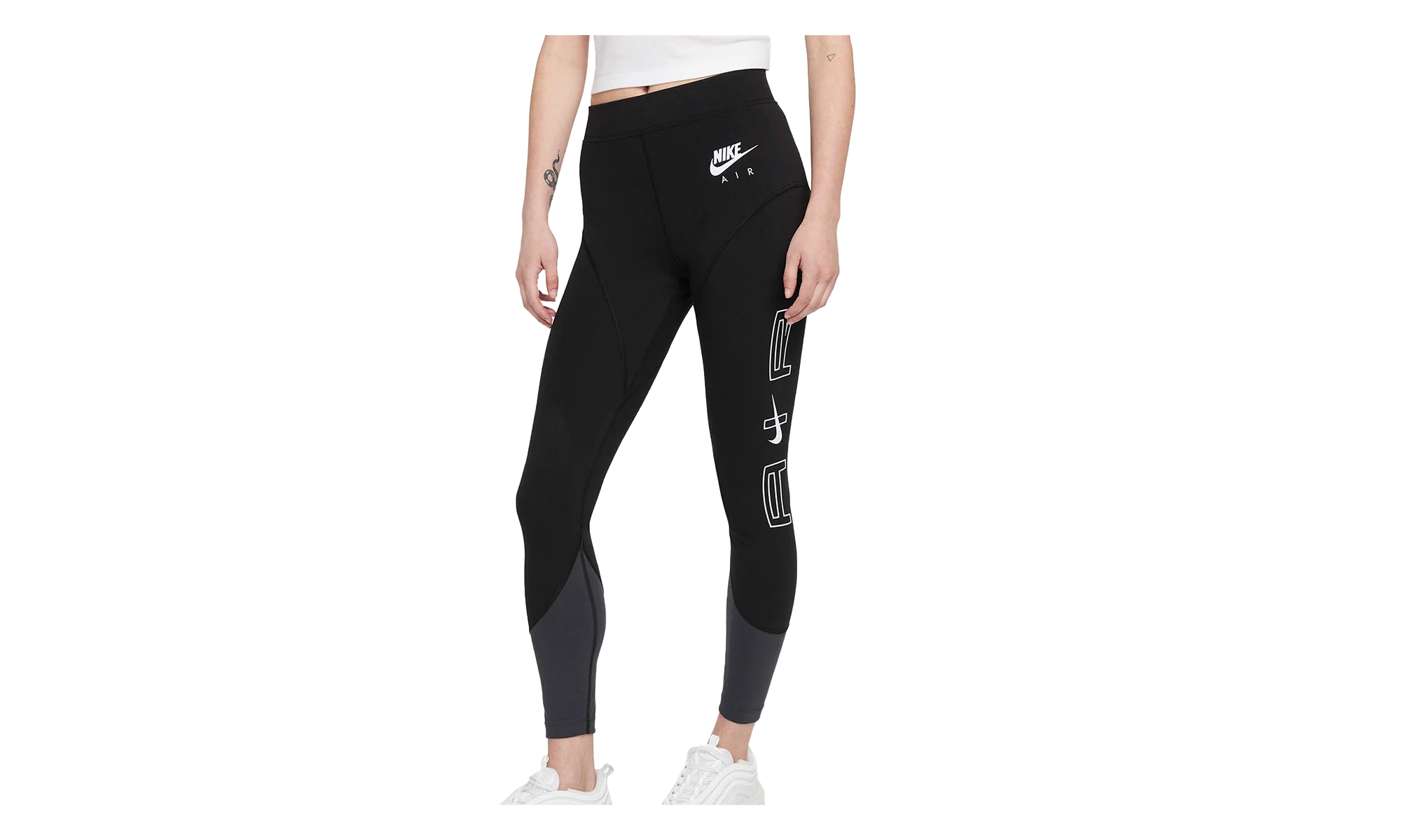 Air Leggings WMNS "Black / Dark Smoke Grey / White" DD5423 010