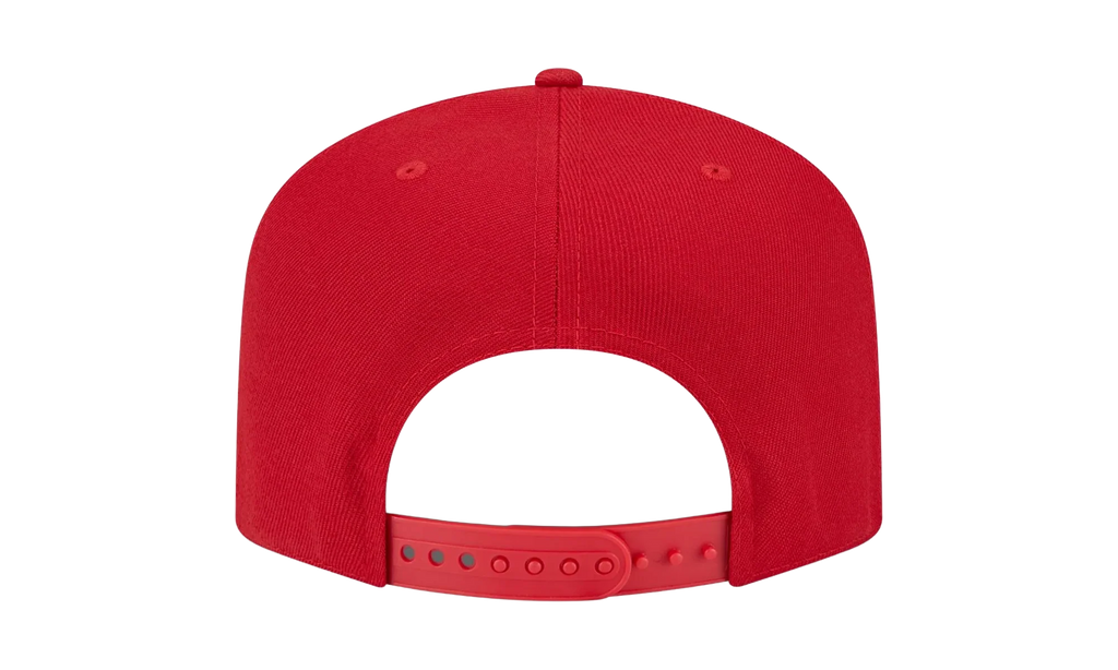 9FIFTY New Jersey Devils A Frame Snapback Hat "Red" NE172