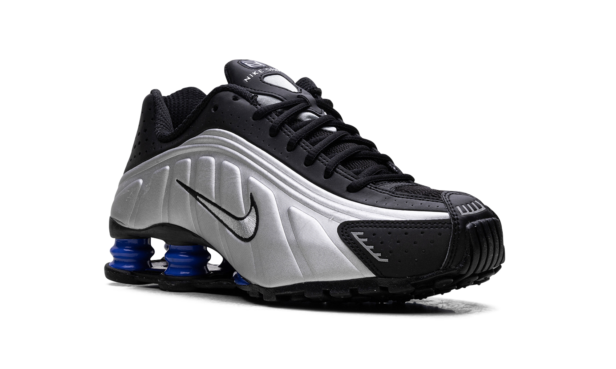 Shox R4 WMNS"Metallic Silver Black Racer Blue" AR3565 006