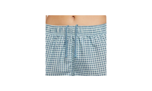 TEMPO GINGHAM RUNNING SHORTS WMNS"Blue" DH3067 424