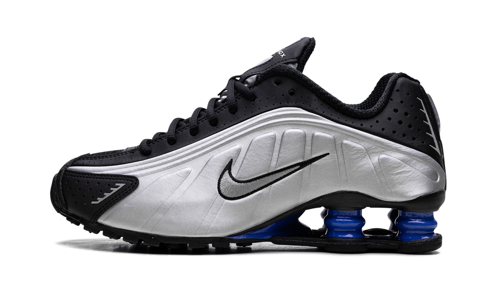 Shox R4 WMNS"Metallic Silver Black Racer Blue" AR3565 006