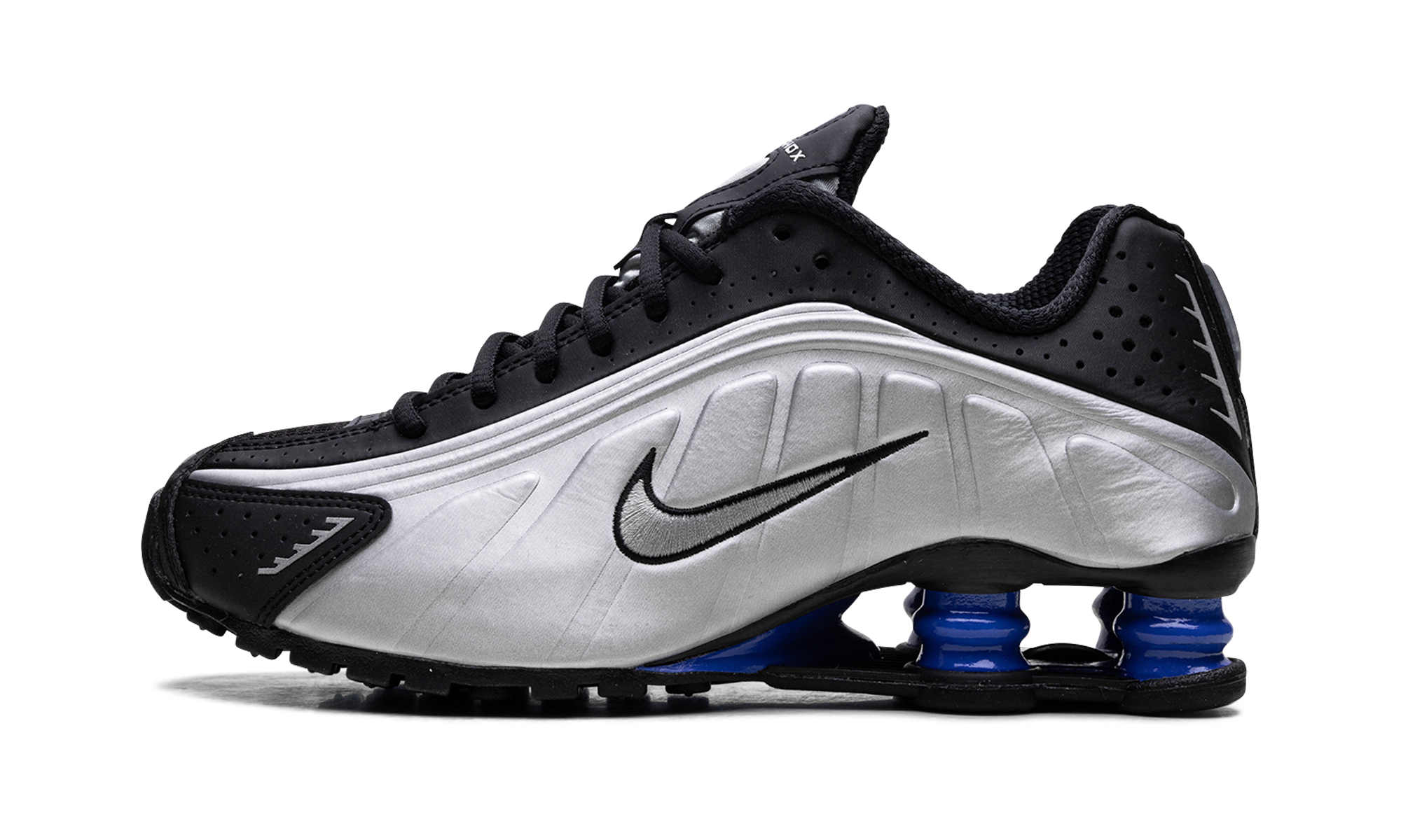 Shox R4 WMNS"Metallic Silver Black Racer Blue" AR3565 006