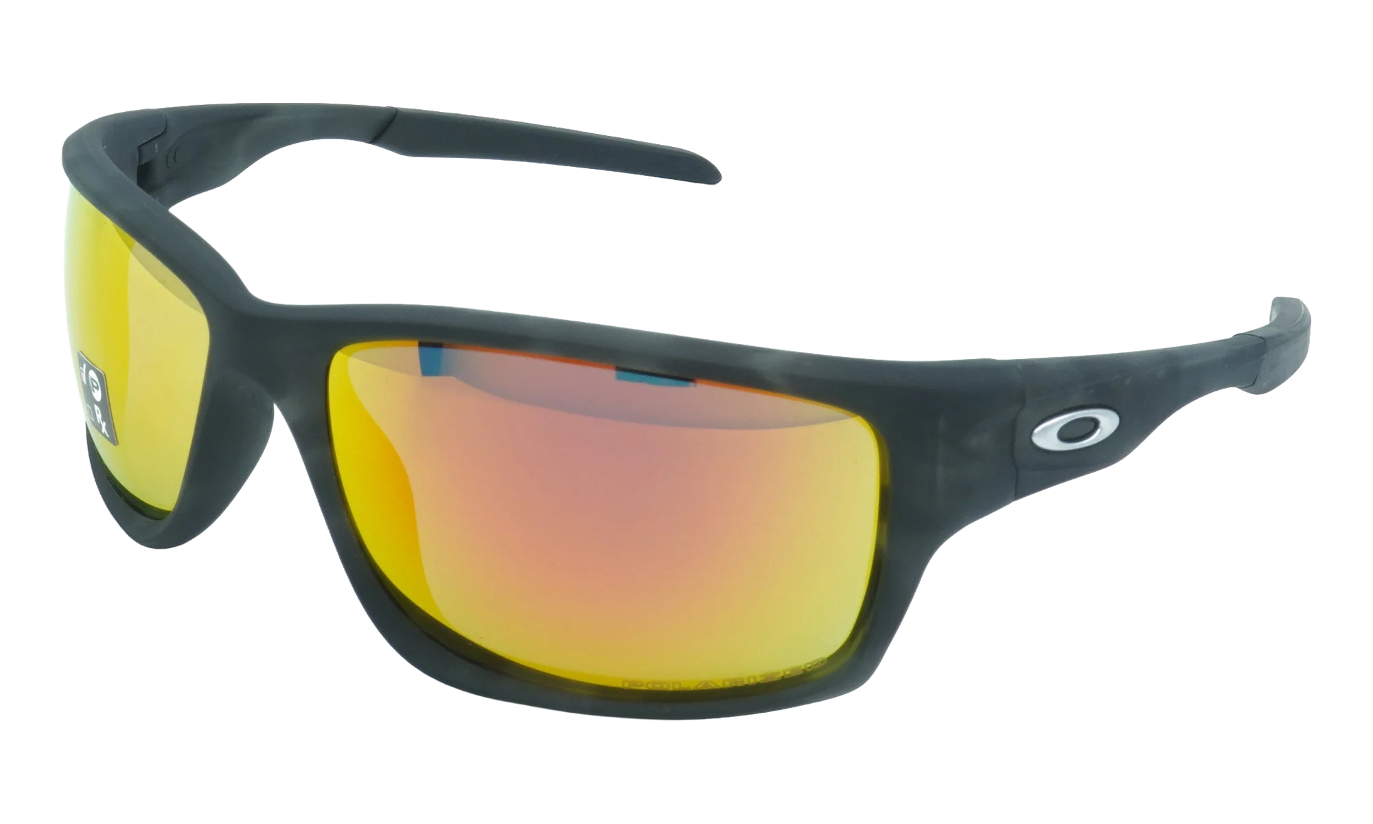Canteen Polarized Sunglasses "Matte Black Tortoise / Ruby Iridium Polarized" OO9225 15