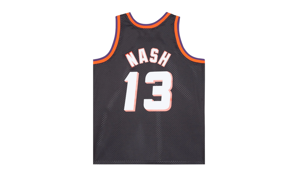 NBA Steve Nash Swingman Alternate Jersey "1996 Phoenix Suns - Black" SMJYGS18203 PSUBLCK96SNA