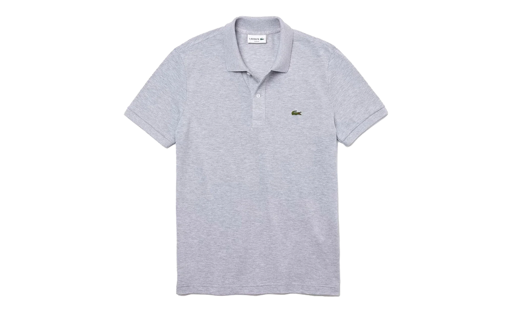 Slim Fit Petit Piqué Polo T-Shirt "Grey Chine" PH4012 CCA