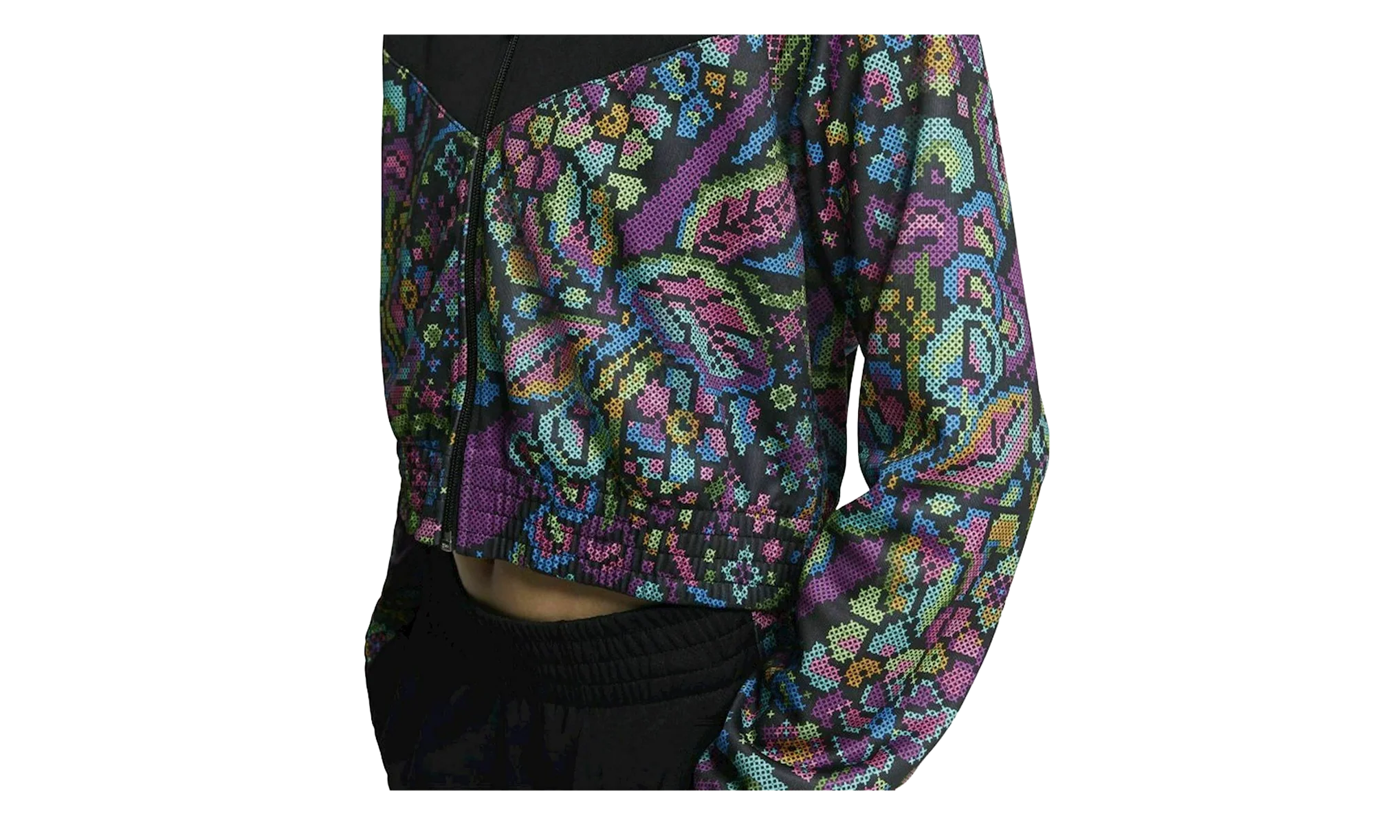 Sportswear Printed Jacket WMNS "Black" BV2827 010
