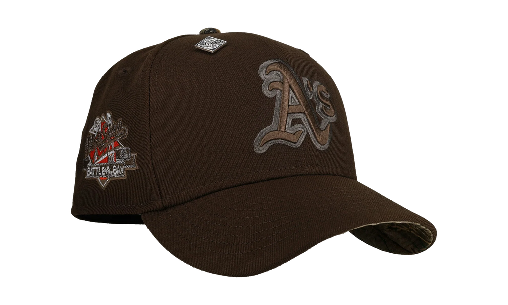 59FIFTY Oakland Athletics 1989 World Series Fitted Hat "Walnut / Copper" NE344