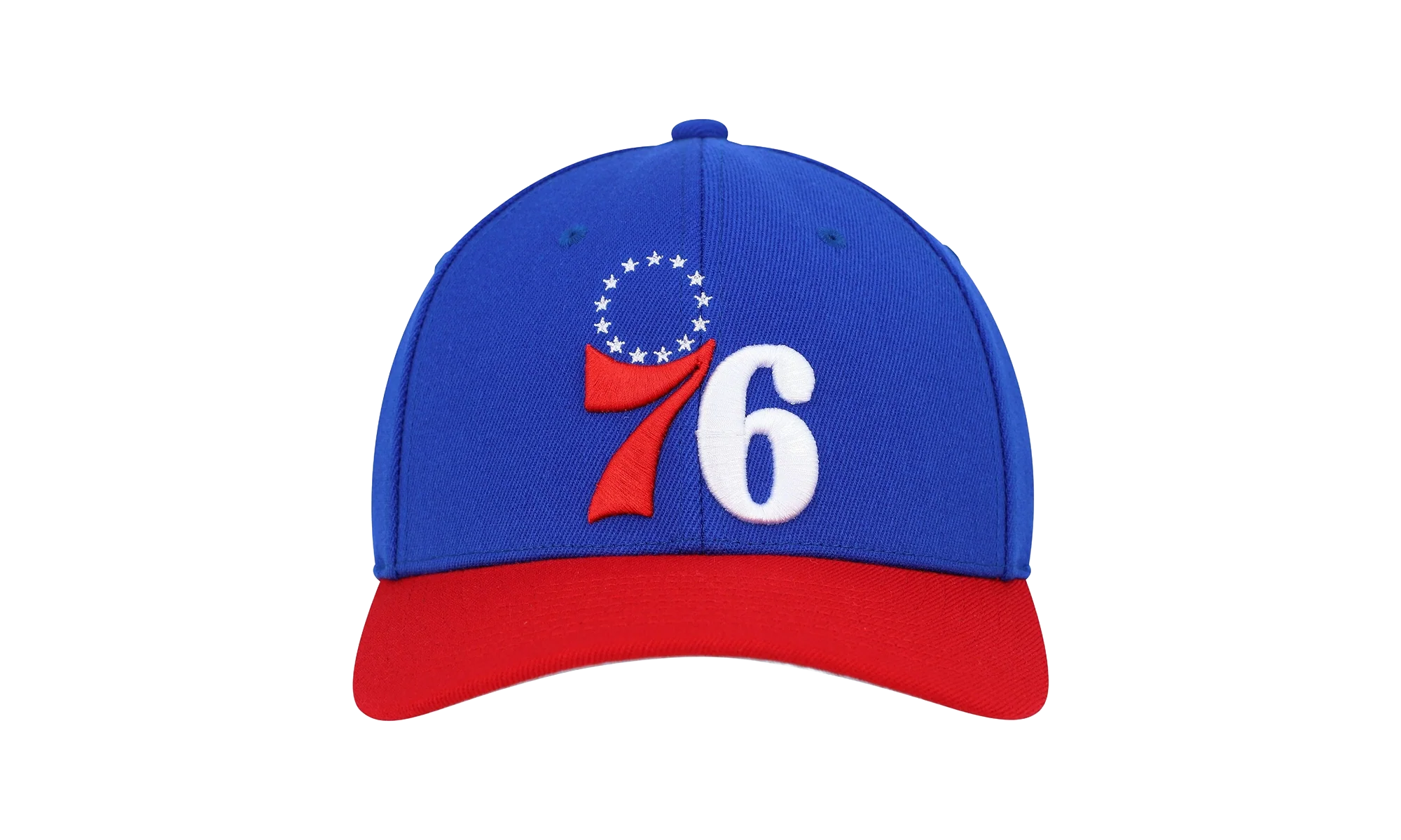 NBA Team 2 Tone 2.0 Stretch Snapback Cap "Philadelphia 76ers -Royal / Red" HHSS3265 P76YYPPPRYRD