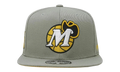 NBA Hardwood Classics Fitted Cap "Dallas Mavericks - Sunny Gray" 6HSFDX21134 DMAGREY