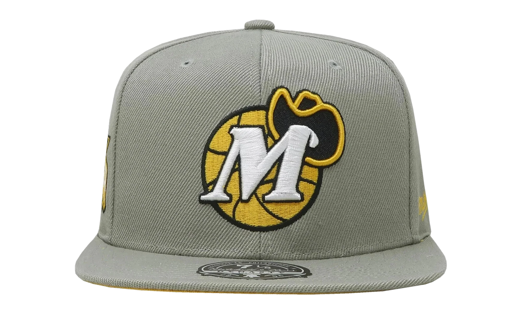 NBA Hardwood Classics Fitted Cap "Dallas Mavericks - Sunny Gray" 6HSFDX21134 DMAGREY