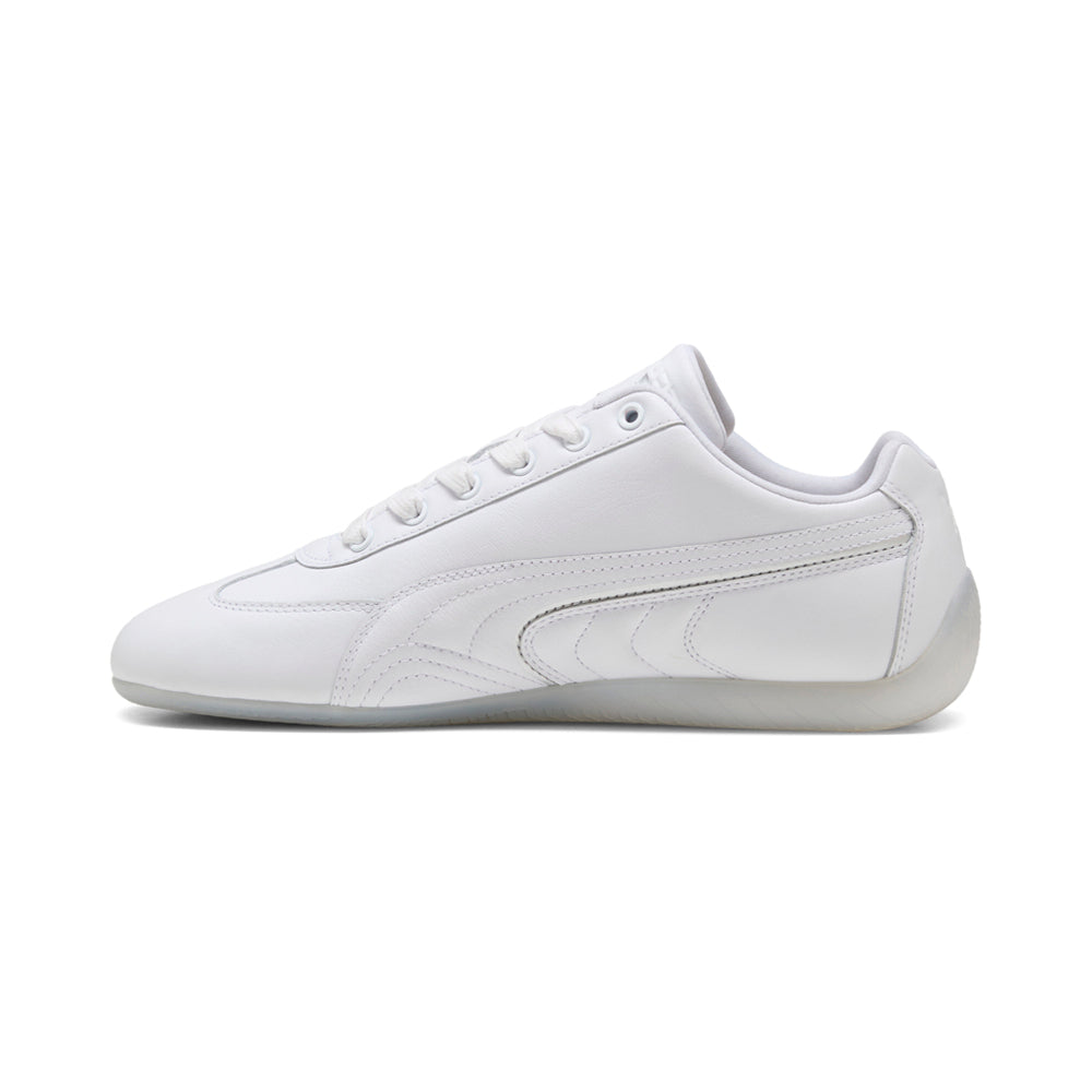 Scuderia Ferrari Speedcat Miami White Lace Up Sneakers