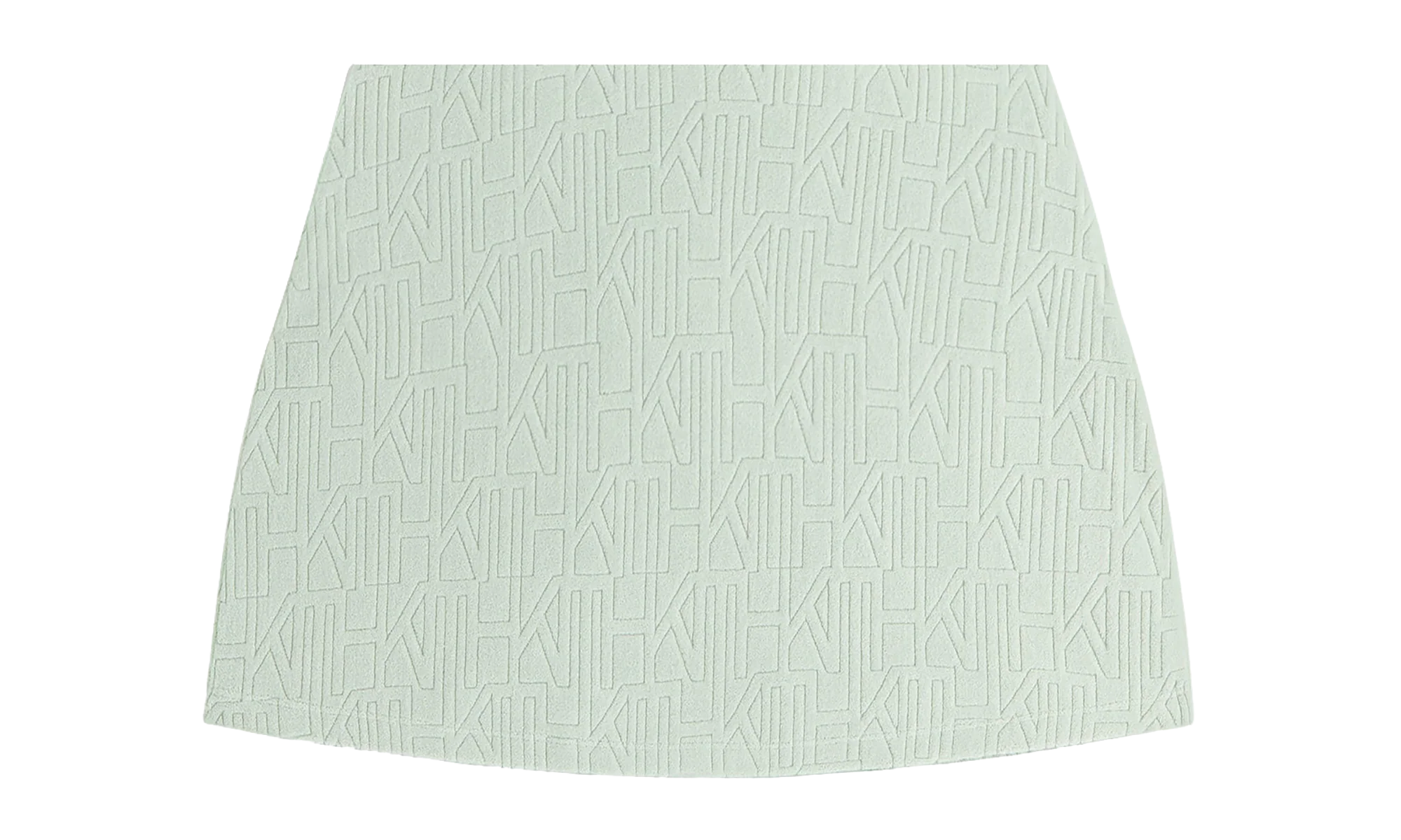 Vera Monogram Towel Skirt "Moss" khw060341 4008