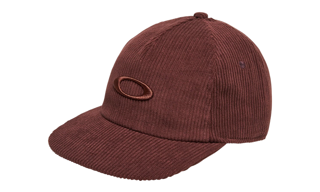 Ellipse Corduroy Snapback Hat "Grenache" FOS901670 9B2