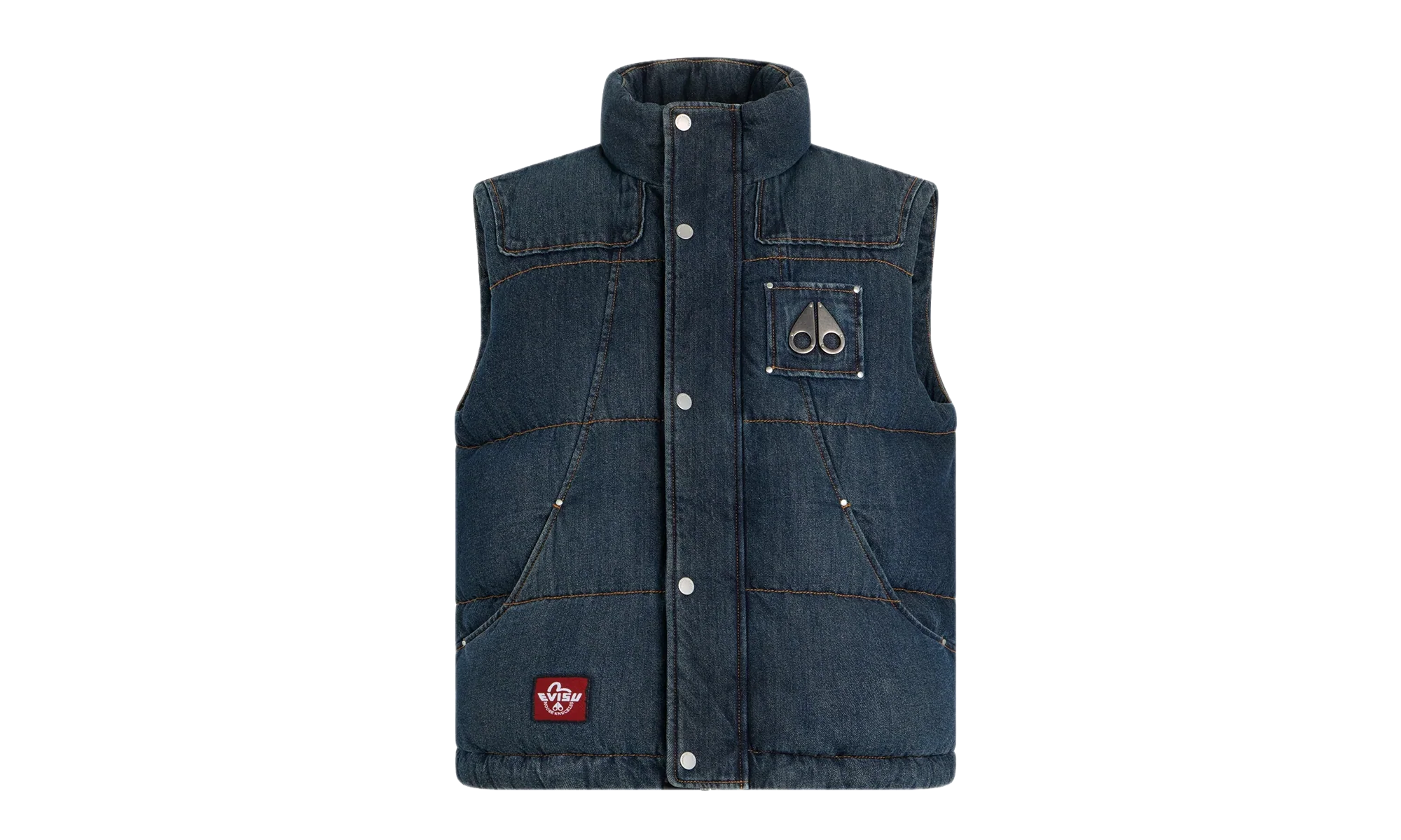 Denim Down Vest "Evisu - Denim" M35MV450EV 1841