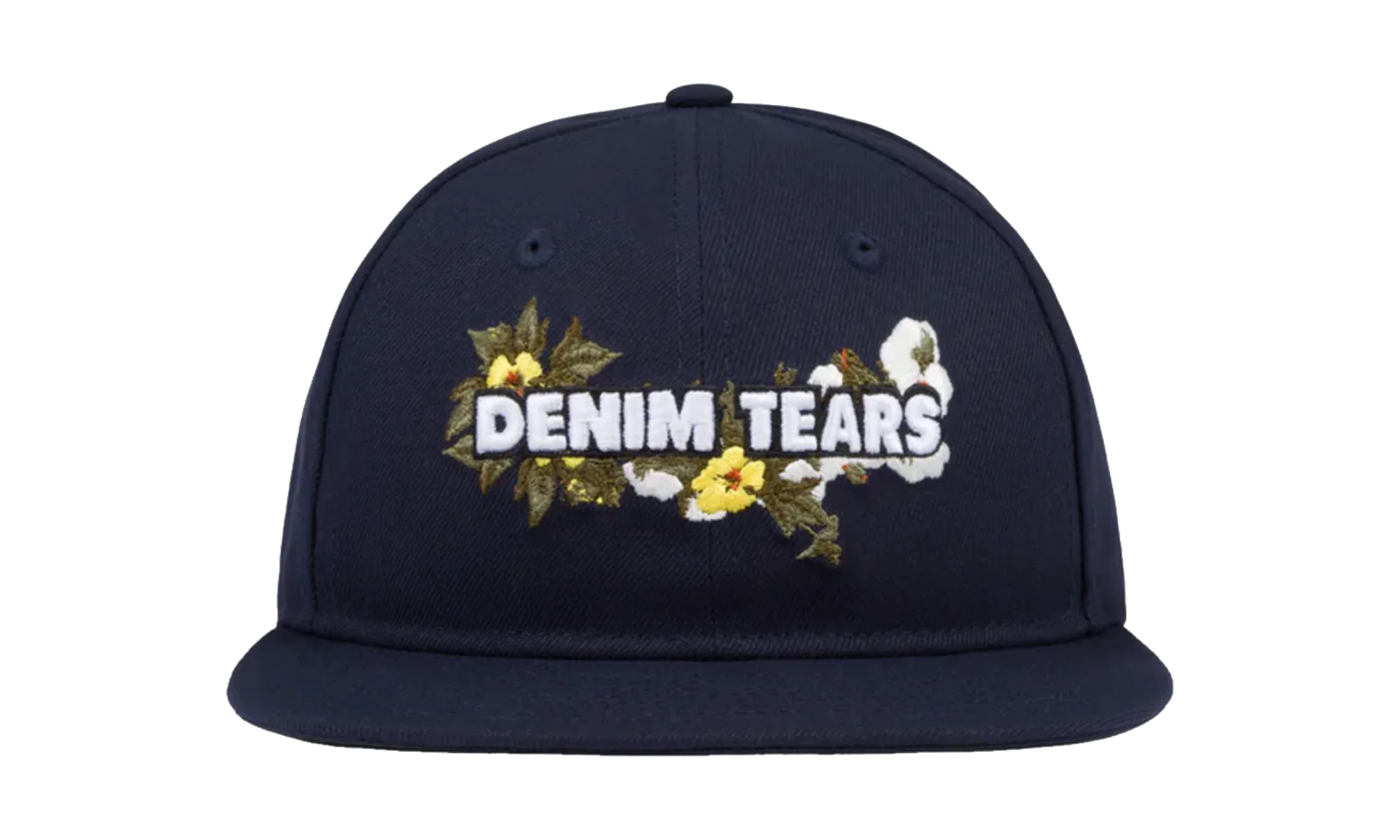 Floral Logo Adjustable Cap "New Era - Navy" DT570