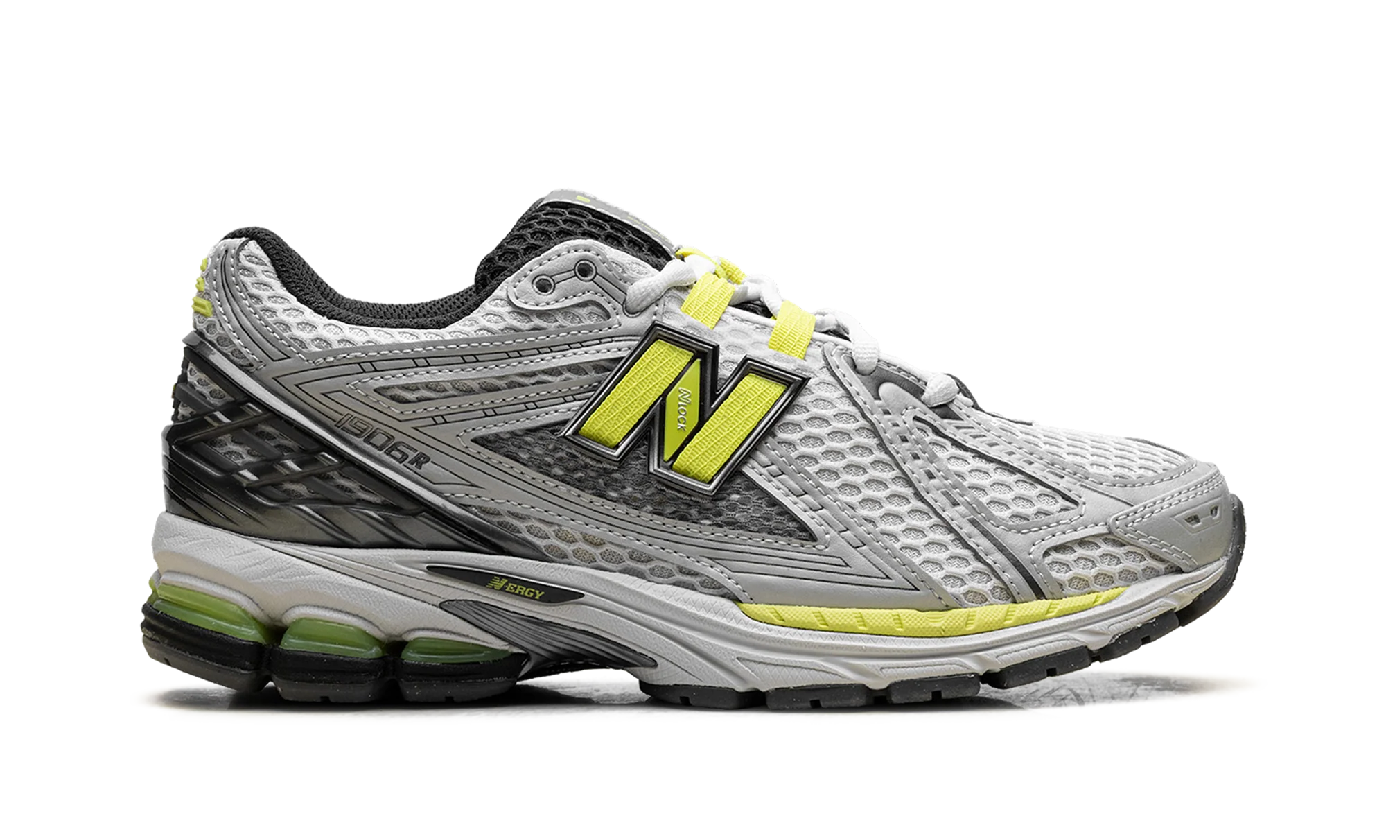 1906 "Light Silver Metallic/Alkaline Green" U190652H