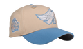 59FIFTY Anaheim Angels 40th Anniversary Trippy Metallic Fitted Hat "Light Peach / Light Blue" NE412