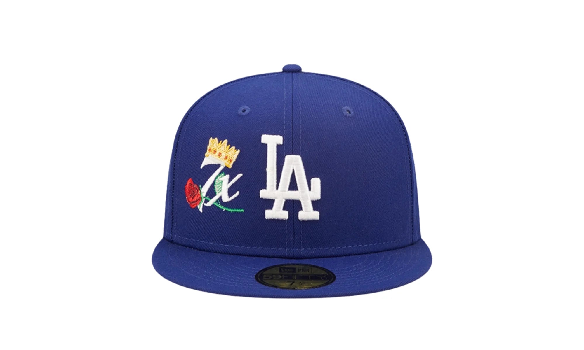 59Fifty MLB Los Angeles Dodgers Crown 7X Champs Fitted Hat "Blue" 60243481