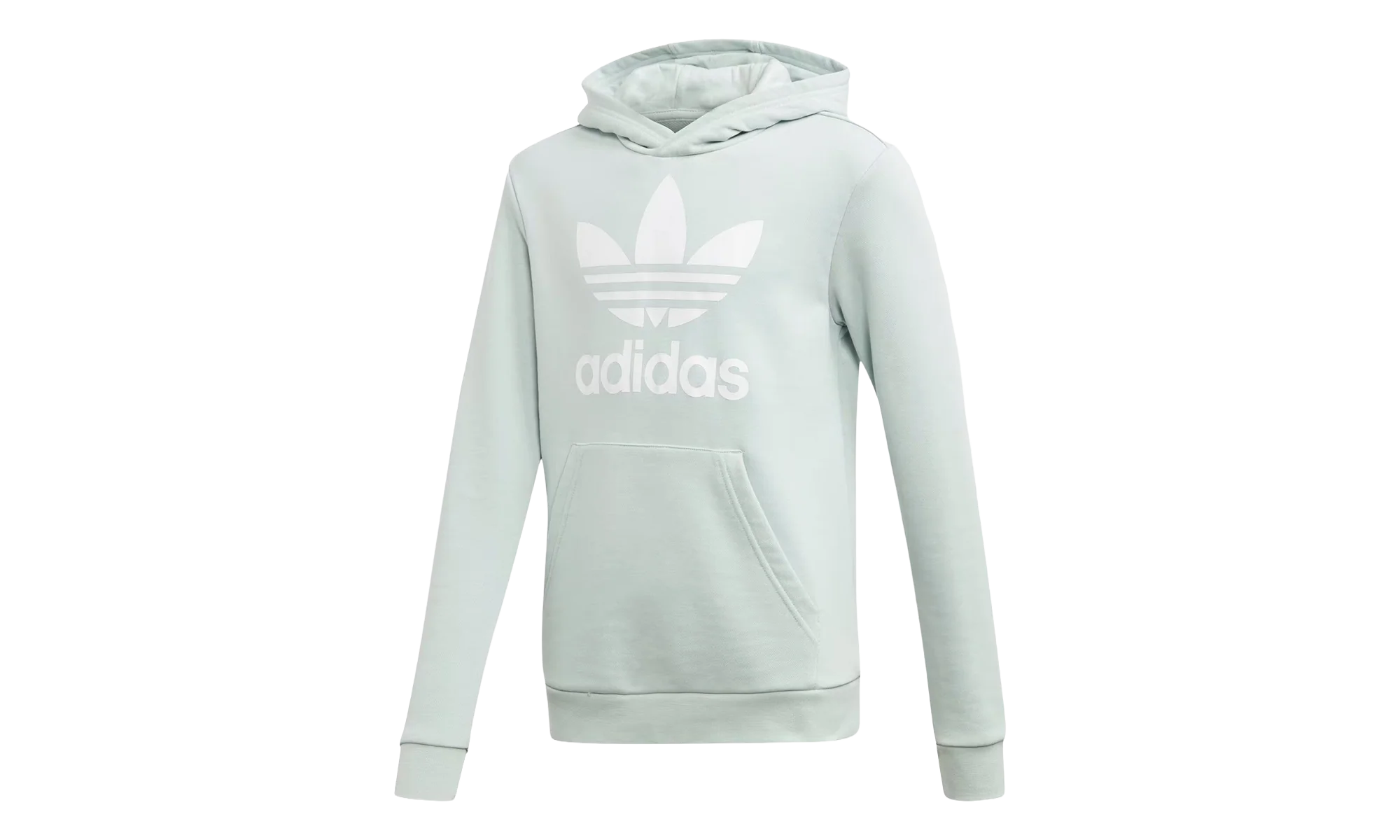 Originals Trefoil Hoodie GS "Vapour Green / White" ED7814