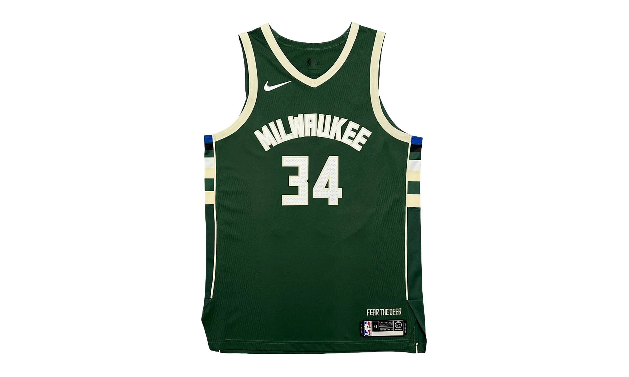 Giannis Antetokounmpo Milwaukee Bucks Swingman Jersey "Hunter Green" 13349398