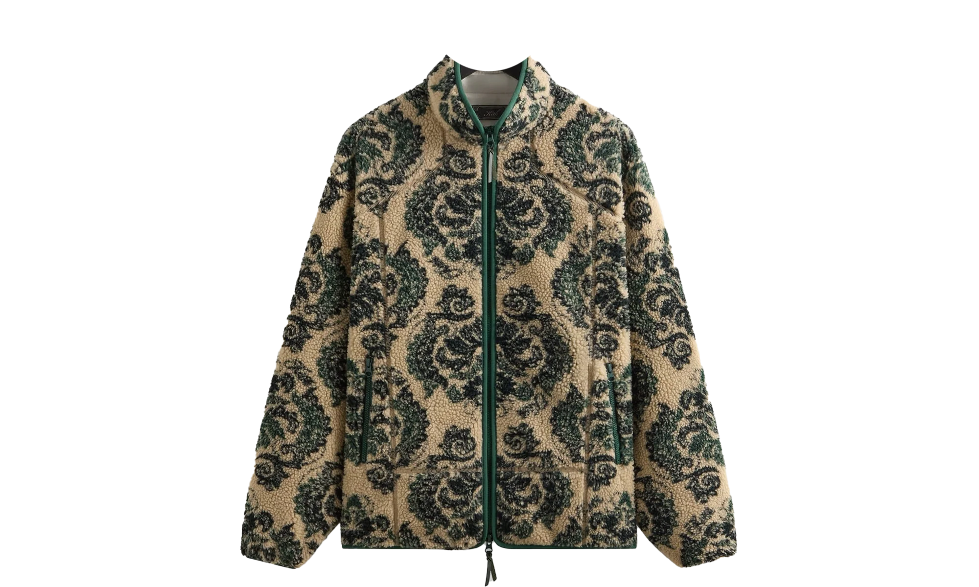 Damask Floral Sherpa Harper Jacket "Eternal" KHM010821 246