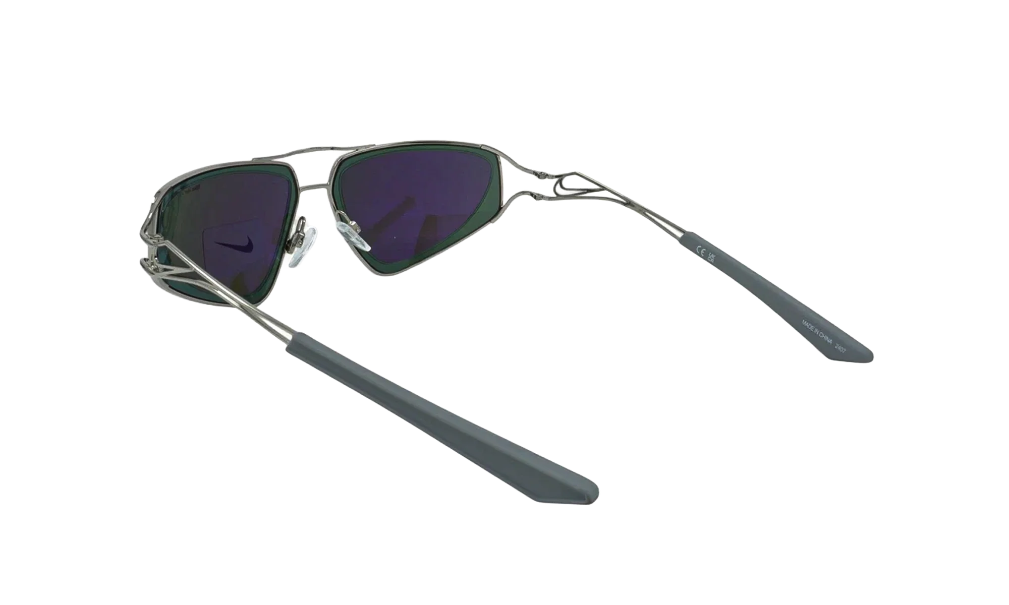 Veil Sunglasses "Silver / Green Mirror/ Infrared Mirror" EV24048 043