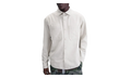 SB Long-Sleeve Woven Skate Top "Light Bone / White" FV7345 072