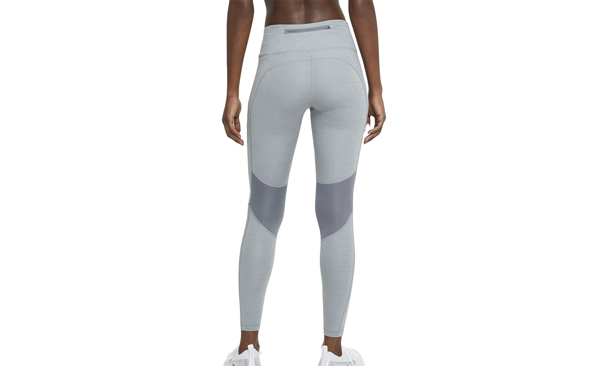 Womens Epic Fast Mid-rise Pocket Running Leggings"SMOKE GREY/HEATHER" CZ9240 084