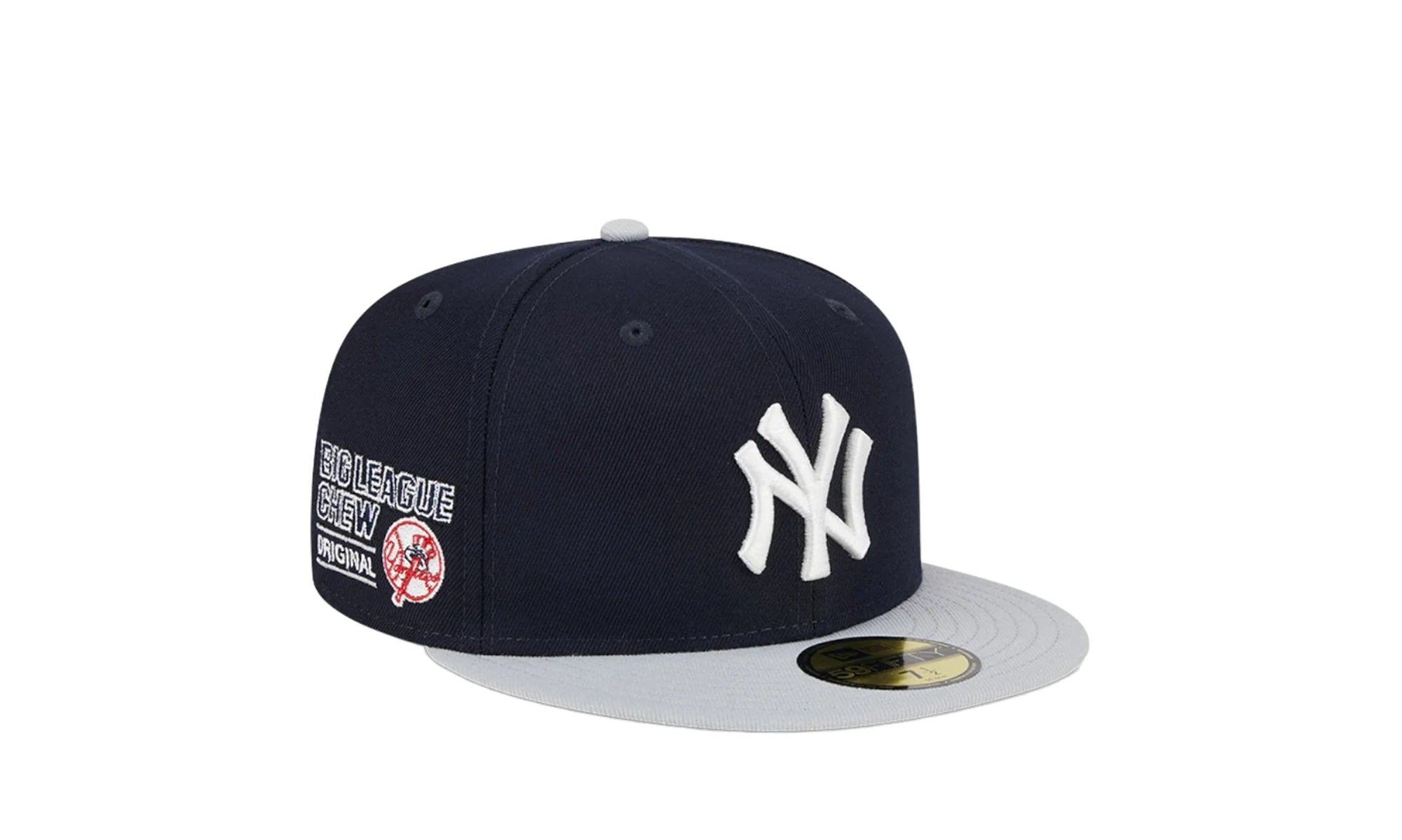 Chew New York Yankees 59FIFTY Fitted Hat "Big League -Navy" 60507041
