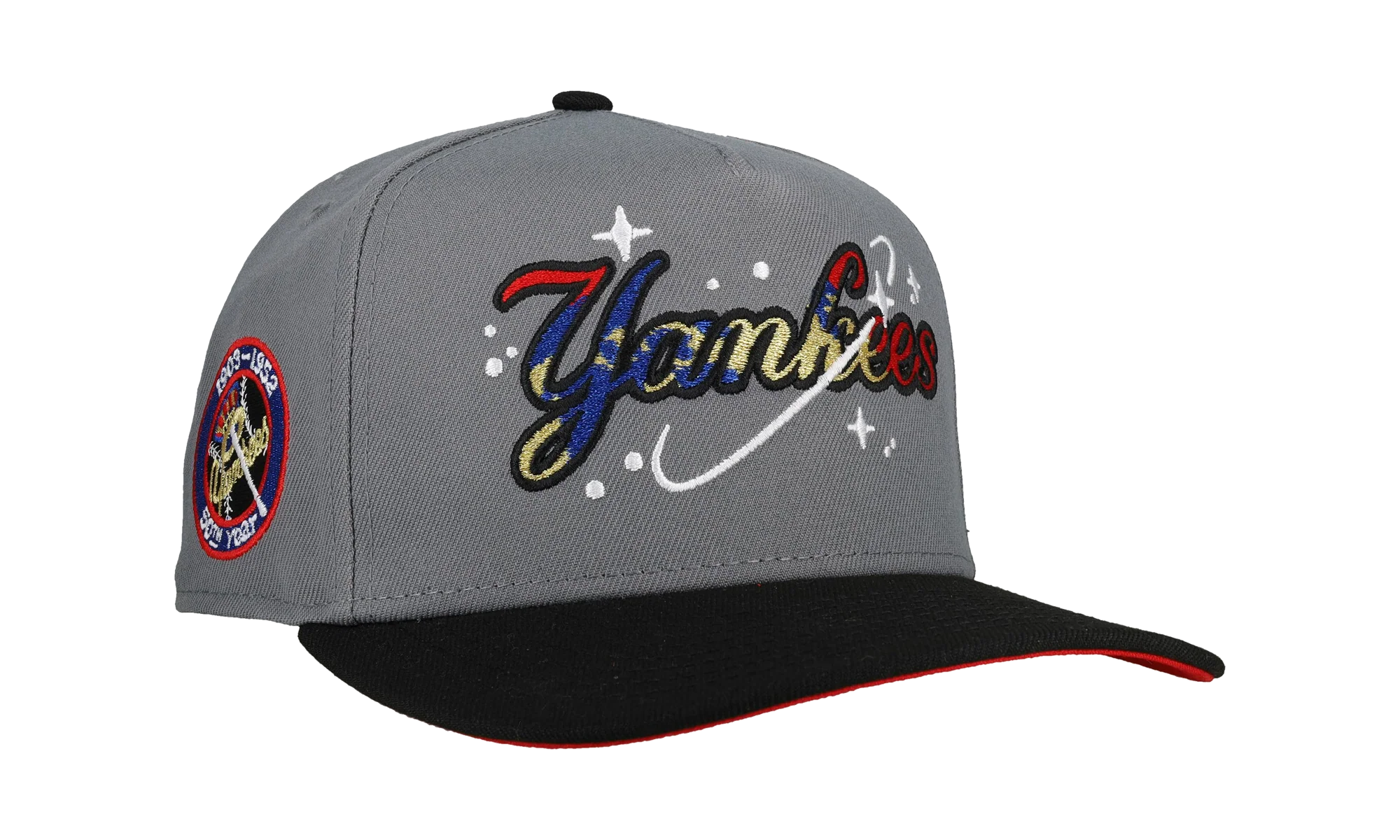 9FIFTY New York Yankees 50th Season A Frame Snapback Hat "Celestial Cosmic / Grey" NE279