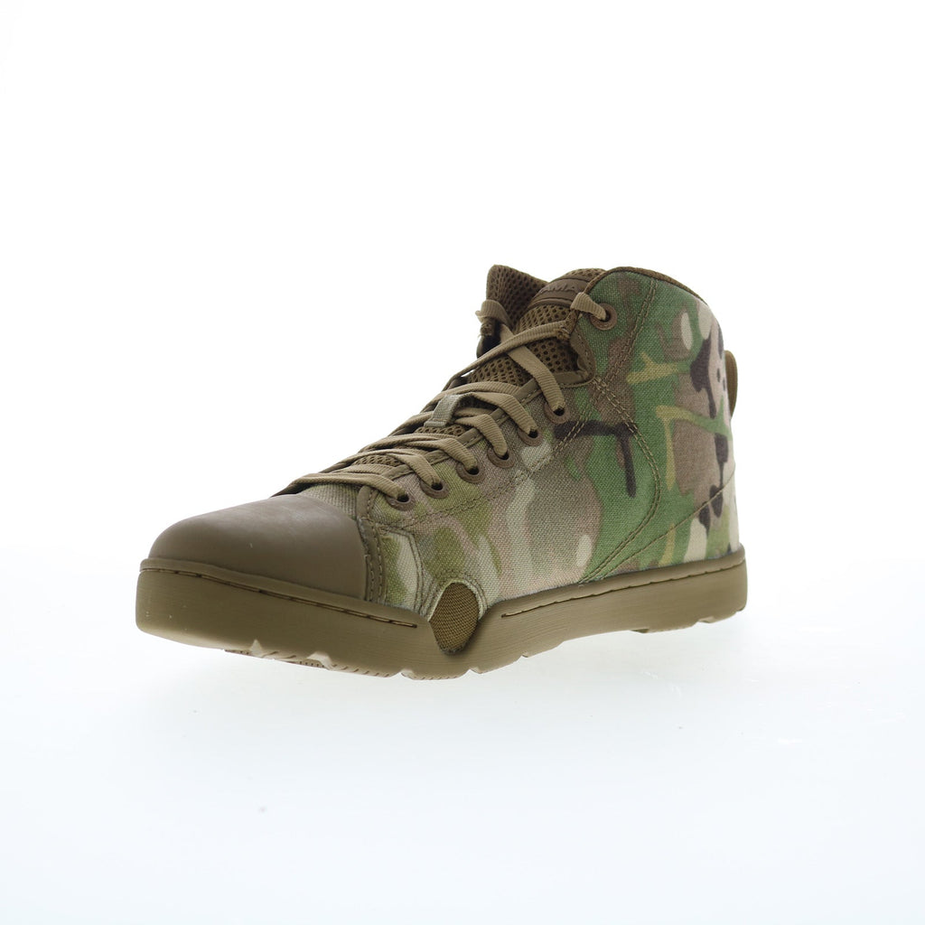 Altama Maritime Mid 333000 Mens Green Wide Canvas Athletic Tactical Shoes