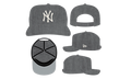 9TWENTY New York Yankees Snapback Hat "Graphite Nylon" NE285