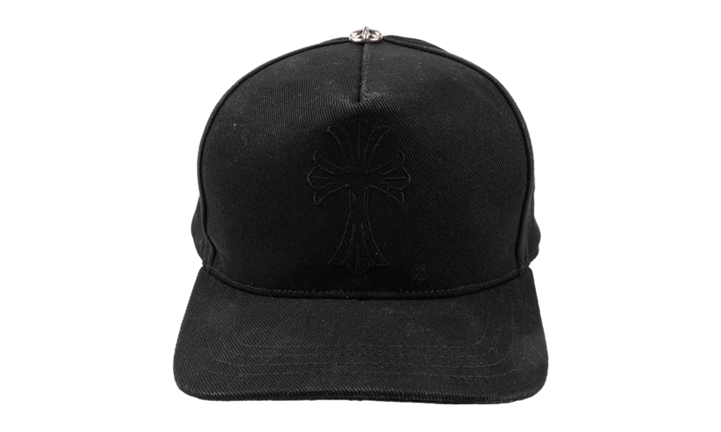CH cross waxed denim baseball cap "Black" CHRM0637