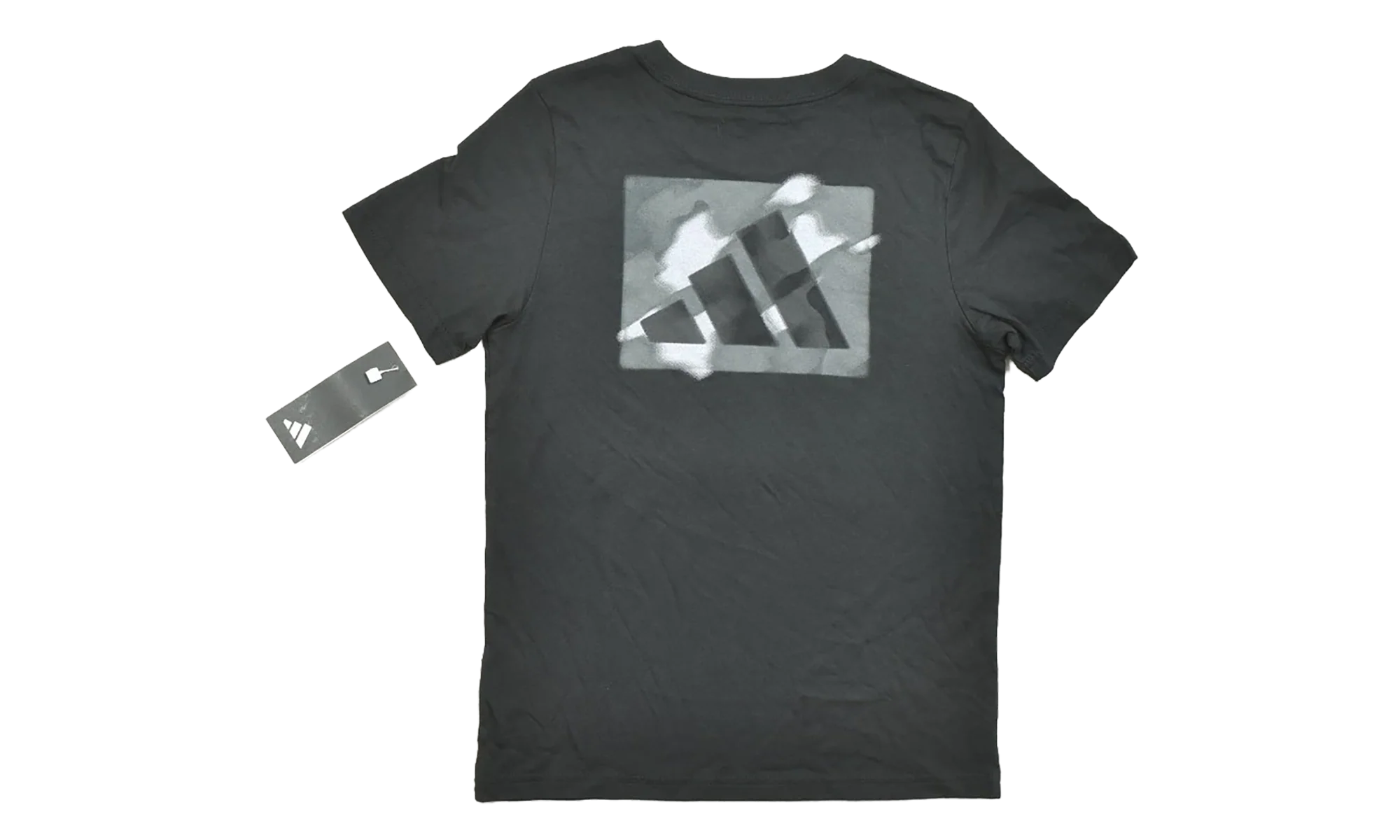 SHORT SLEEVE BLURRED CAMO TEE GS "White/ Blurred Camo" AA8115