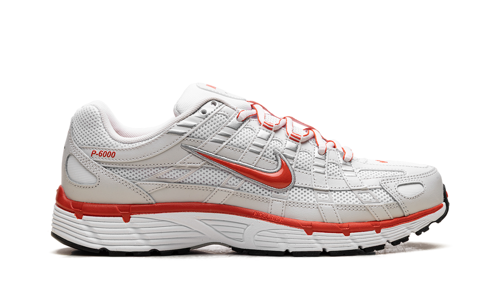 P-6000 Wmns"White Platinum Tint Black Picante Red" BV1021 107