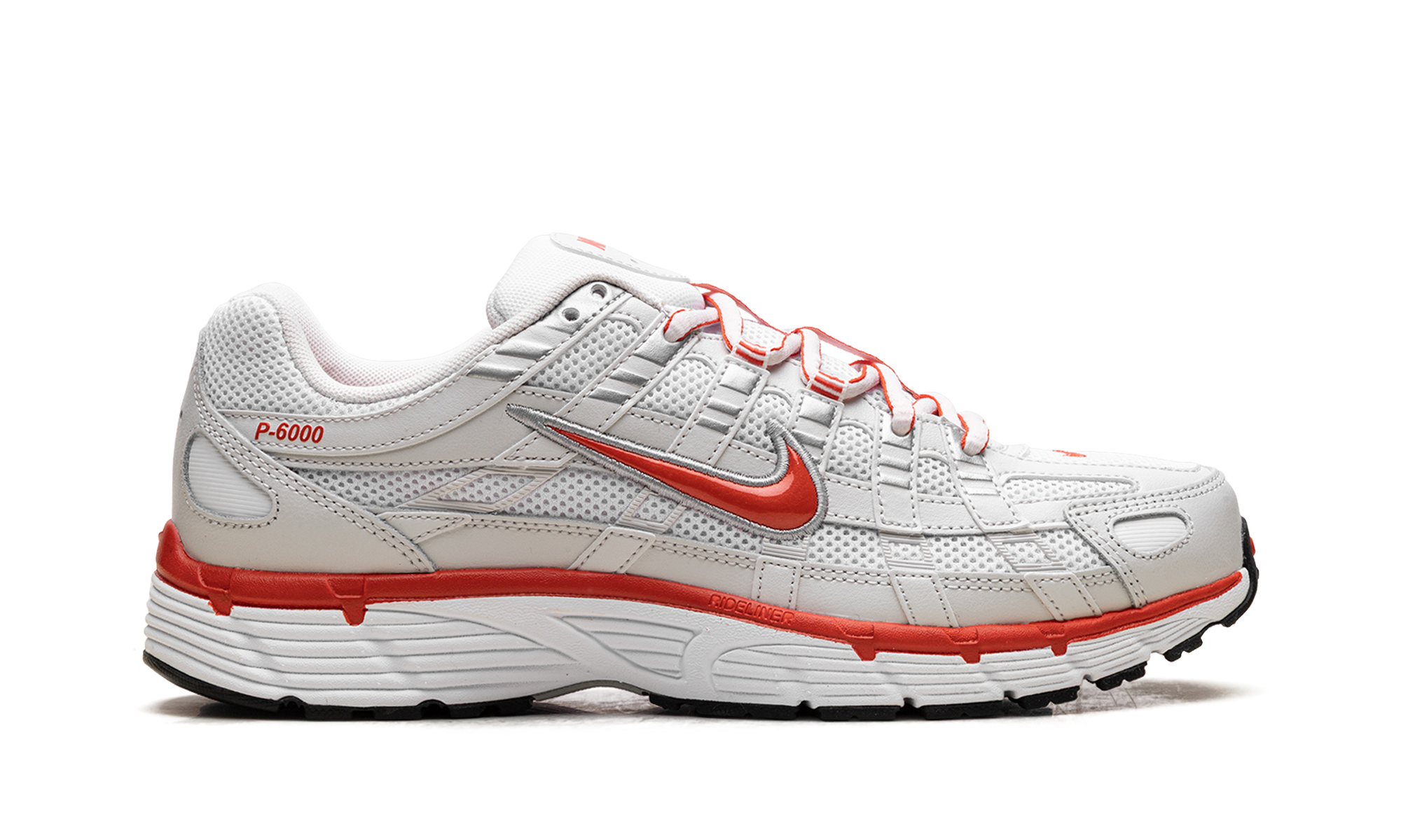 P-6000 Wmns"White Platinum Tint Black Picante Red" BV1021 107