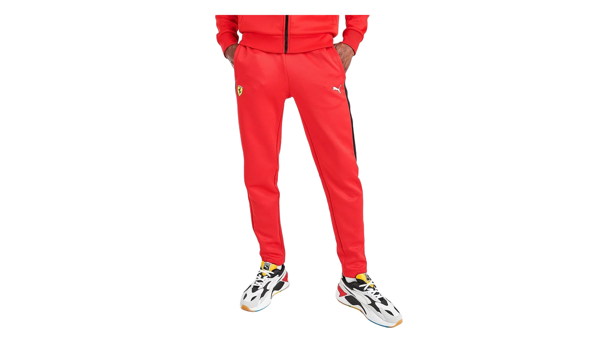 Scuderia Ferrari Race T7 Track Pants "Red" 597945 01
