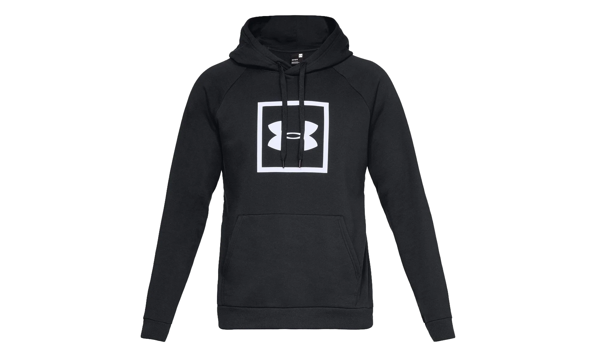 Rival Fleece Box Logo Hoodie "Black / White" 1329745 001